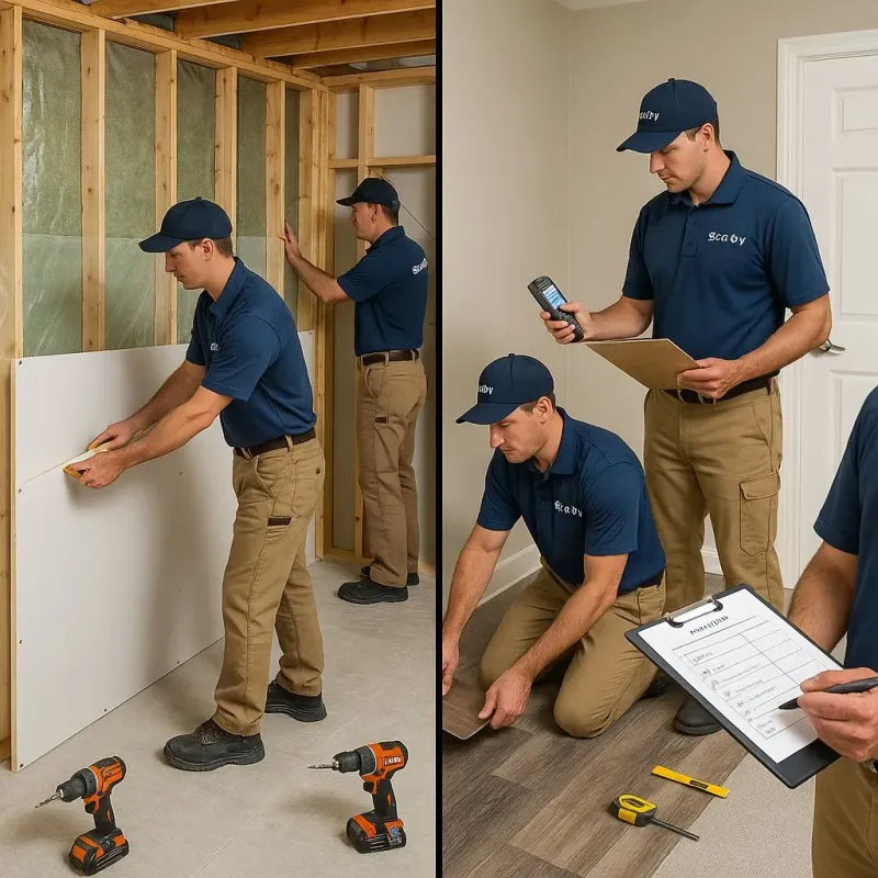 Repairs and Reconstruction process in Mount Pleasant, NC