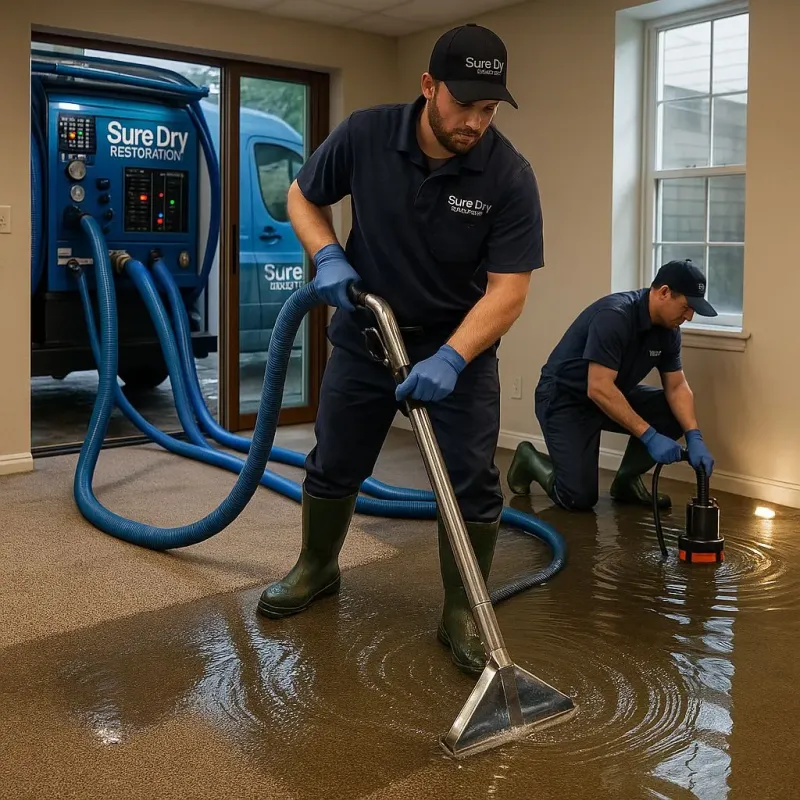 Water Extraction and Removal process in Mount Pleasant, NC